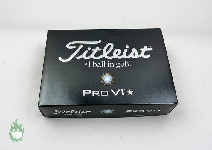 One Dozen Tour Issued NEW Titleist Pro V1 Right Star Golf Balls