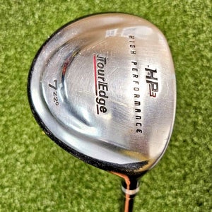 Tour Edge HP3 7 Wood 22*  /  RH  /  Regular Graphite ~42"  /  NEW GRIP  / jd6843