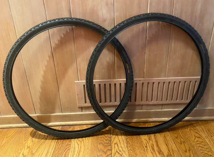 Two Kenda Klondike Studded Bike Tires 28 inches
