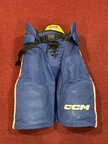 Rochester American Medium CCM Pro Stock HPTKXP Hockey Pants Item#RTP27