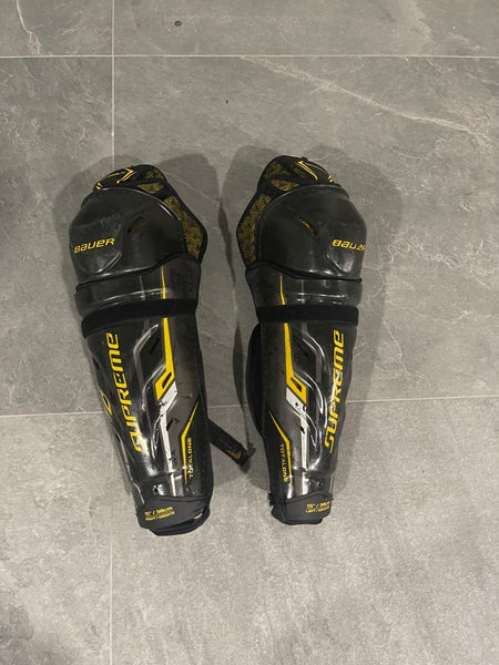 Senior Used Bauer Supreme TotalOne MX3 15" Shin Pads