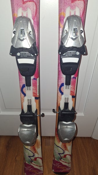 Used Kid's Elan 110 cm Lil Magic Skis With Bindings