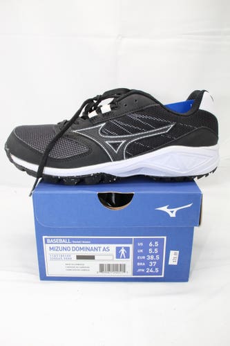 New Mizuno Dominant AS Adult Men's Size 6.5 (Women's 7.5) Turf Cleats Low Top