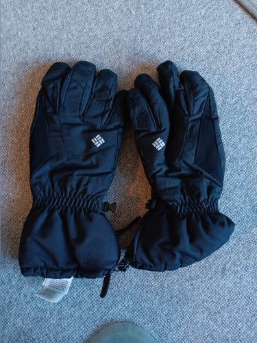 Black Used XL Men's Columbia Gloves
