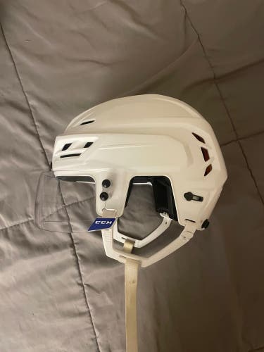 Used Medium CCM Pro Stock Helmet With Visor
