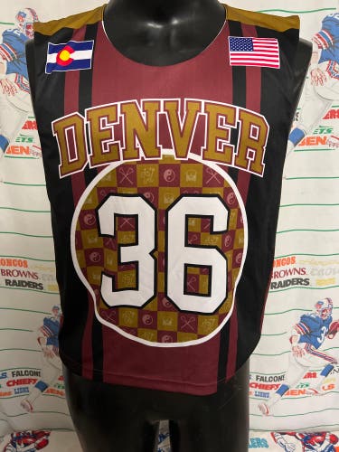 Denver Lacrosse Club DLC Reversible Jersey #36 Youth LX