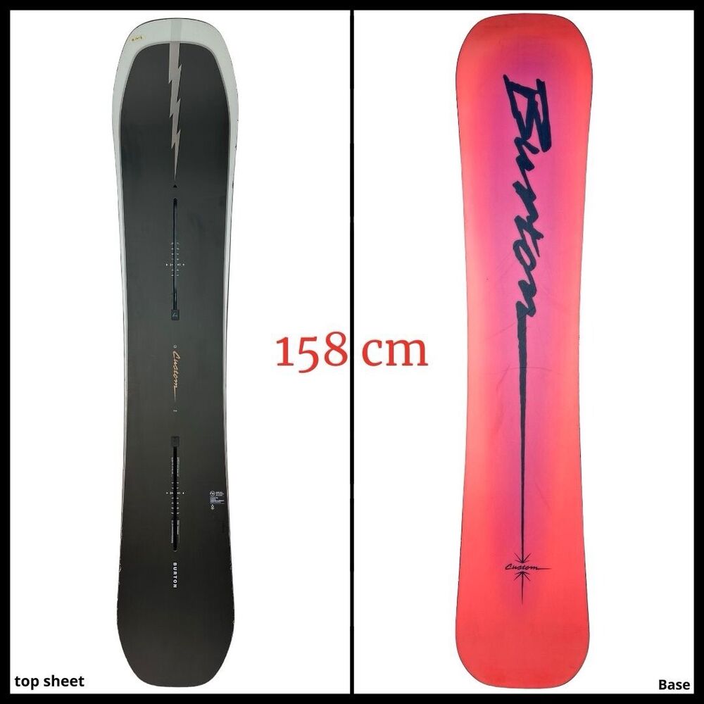 1418 Burton Custom Camber Mens Snowboard Size 158 cm