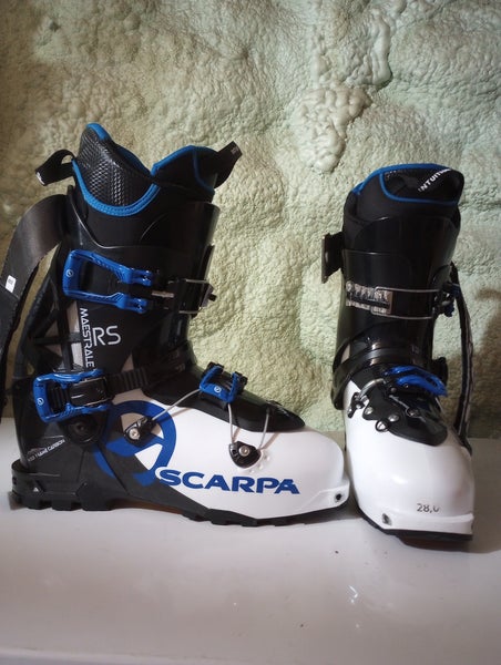 Men's Used Scarpa Alpine Touring Maestrale RS Ski Boots Stiff Flex