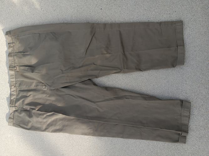 Olive Green Used Large Nautica Riggers Men's Pants 54W 32L