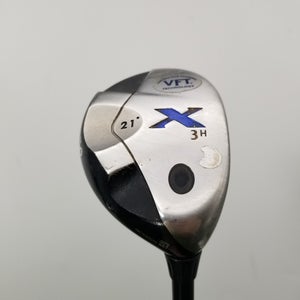2007 CALLAWAY X 3 HYBRID 21* STIFF CALLAWAY GRAPHITE 80G +HC FAIR