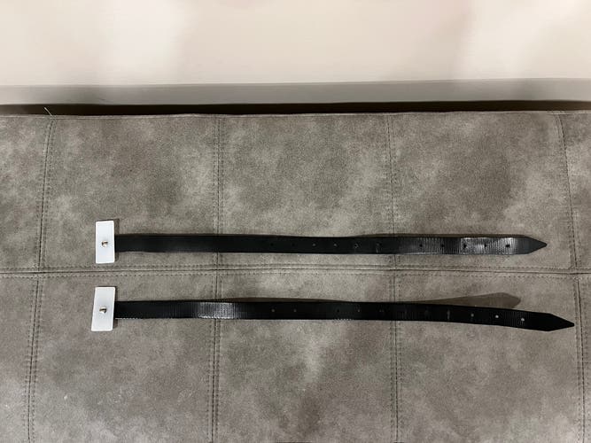 Black CCM QK5 goalie boot straps