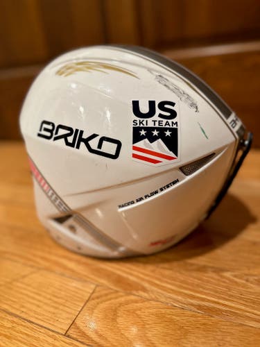 Unisex Used Medium Briko Helmet FIS Legal- SIZE 58, EXCELLENT CONDITION