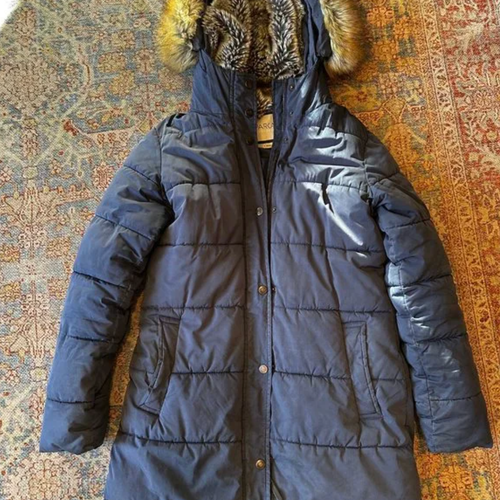 Blue Parka London Women's Winter Coat (warm to -30 degrees F)