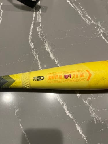Used USSSA Certified 2023 Easton Composite Hype Fire Bat (-10) 19 oz 29"