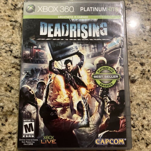 Dead Rising (Xbox 360, 2006) w/ Manual - Tested