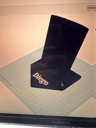 Custom Glove Stand for Diego