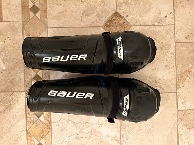 Used Bauer 15"  X Shin Pads