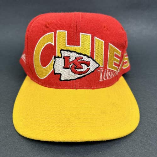 Vintage Kansas City Chiefs Apex One Proline Football Snapback Hat Cap 90s