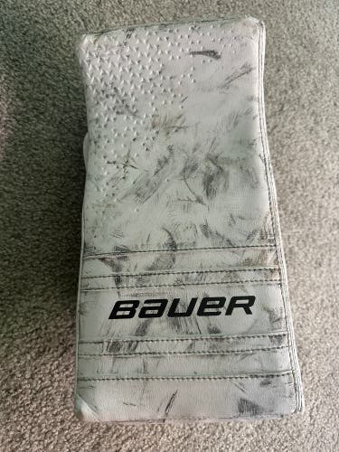 Used Regular Bauer Goalie Blocker