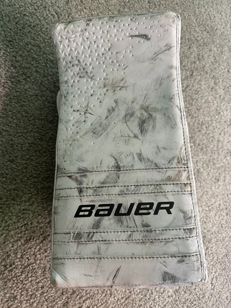 Used Regular Bauer Goalie Blocker