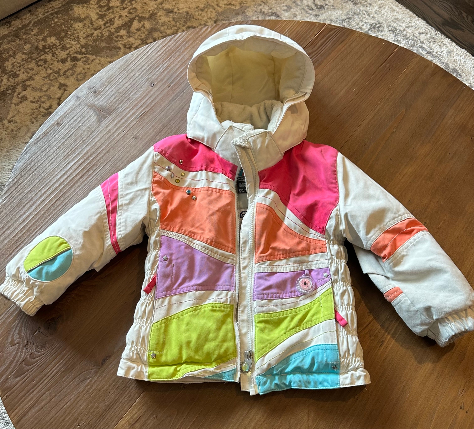 Girls Obermeyer ski jacket- toddler size 3
