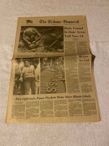 The Great Flood of 1977 Newspaper July 26 1977