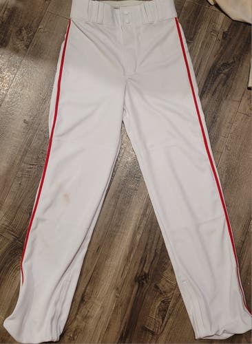 White Youth Used Large Champro Game Pants
