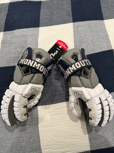 Monmouth Lacrosse Custom Maverik Max Gloves Brand New