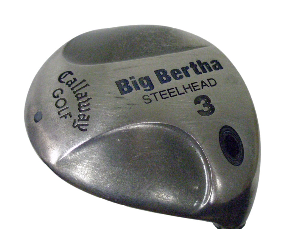 Callaway Big Bertha Steelhead 3 wood (Steel Memphis 10 Uniflex) 3w Fairway Club