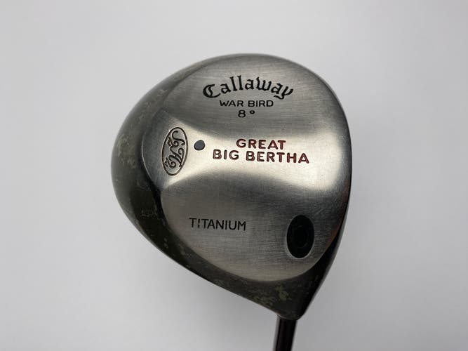 Callaway Original Great Big Bertha Driver 8* Grafalloy ProLite Stiff Graphite RH