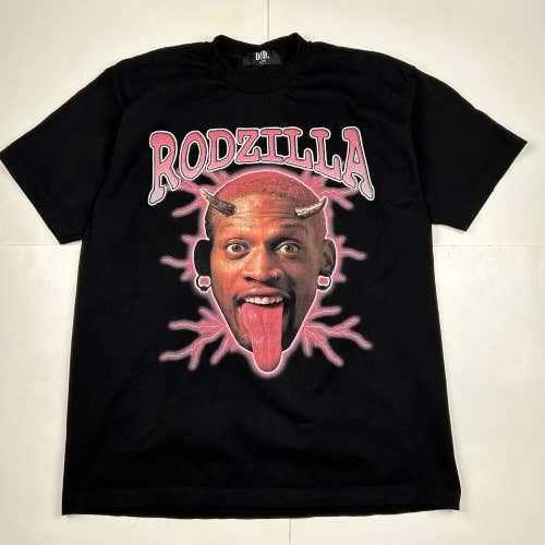 Rodzilla Dennis Rodman Rap T-Shirt Black DND by Ferris Graphic Sz XXL