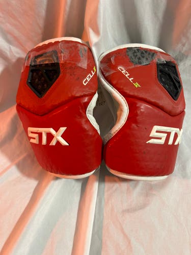 Used Extra Large STX Cell IV Arm Pads Red