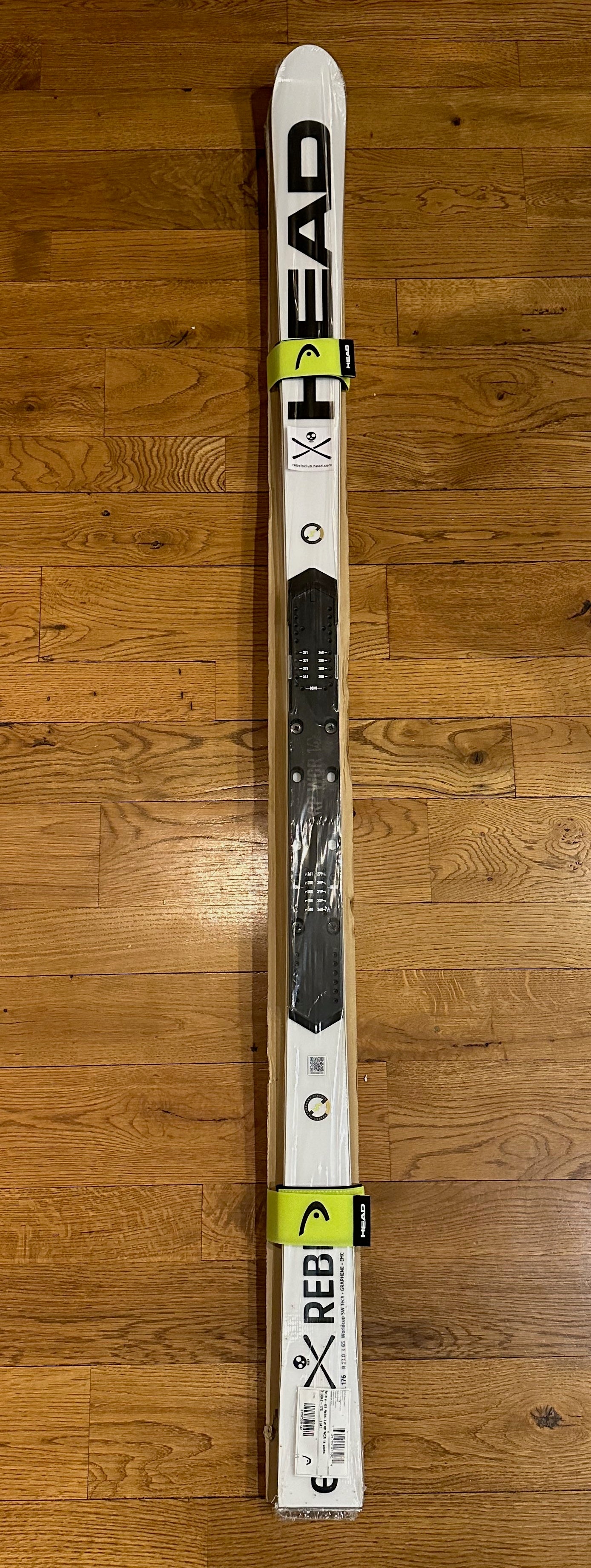 NEW 2023 HEAD 176 cm Racing WCR e-GS Rebel SW RP WCR 14 Skis