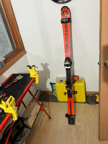 2021 156 cm Blizzard SL FIS R.D. R>13 Skis (With Bindings)