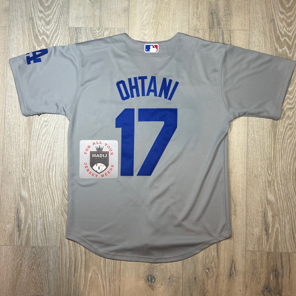 Dodgers Gray OTHANI   jersey
