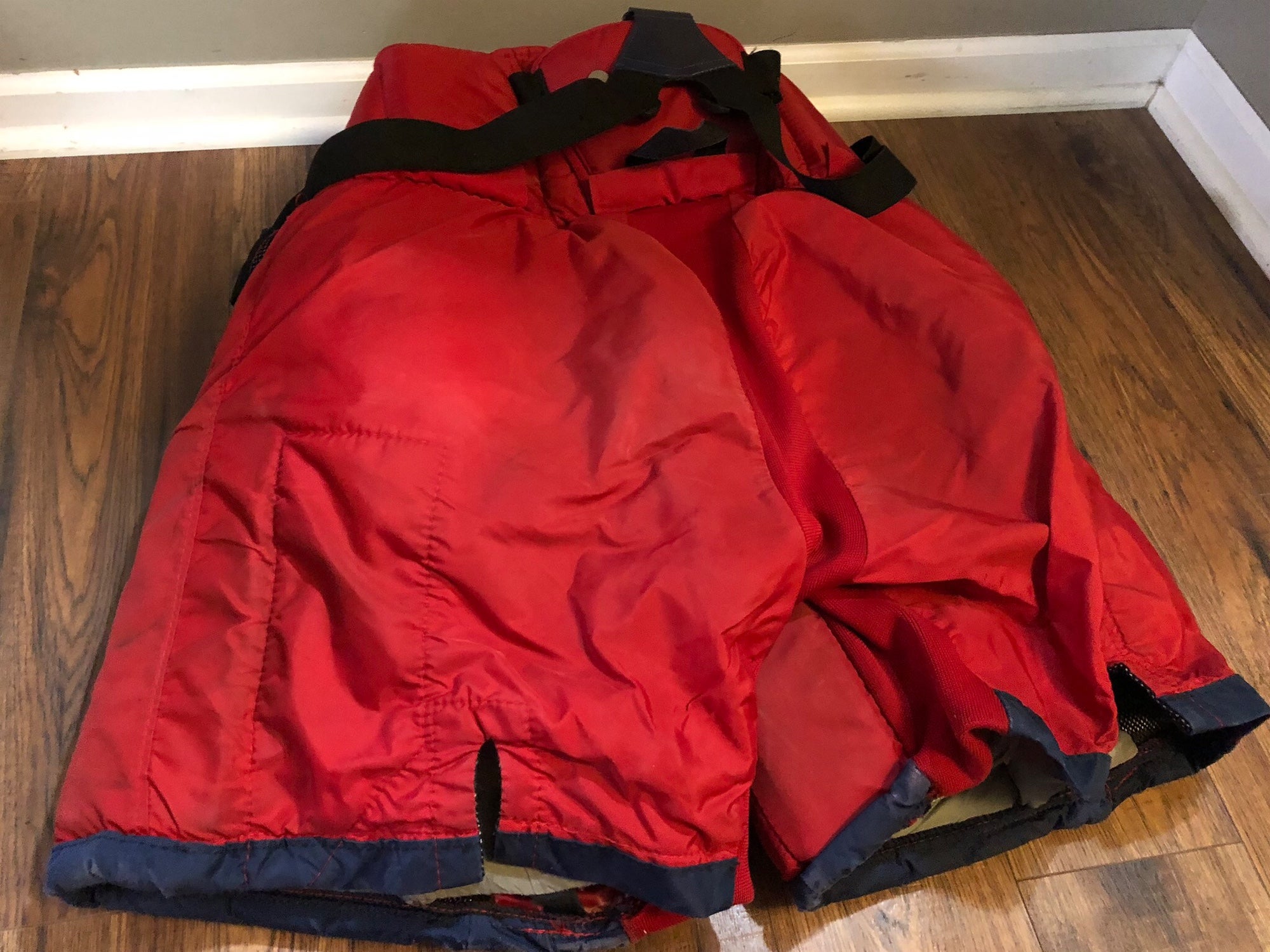 Used Large Vaughn Pro Stock Hockey Goalie Pants SidelineSwap