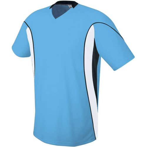 High Five Youth Unisex Helix 22741 Blue White Black Soccer Jersey New