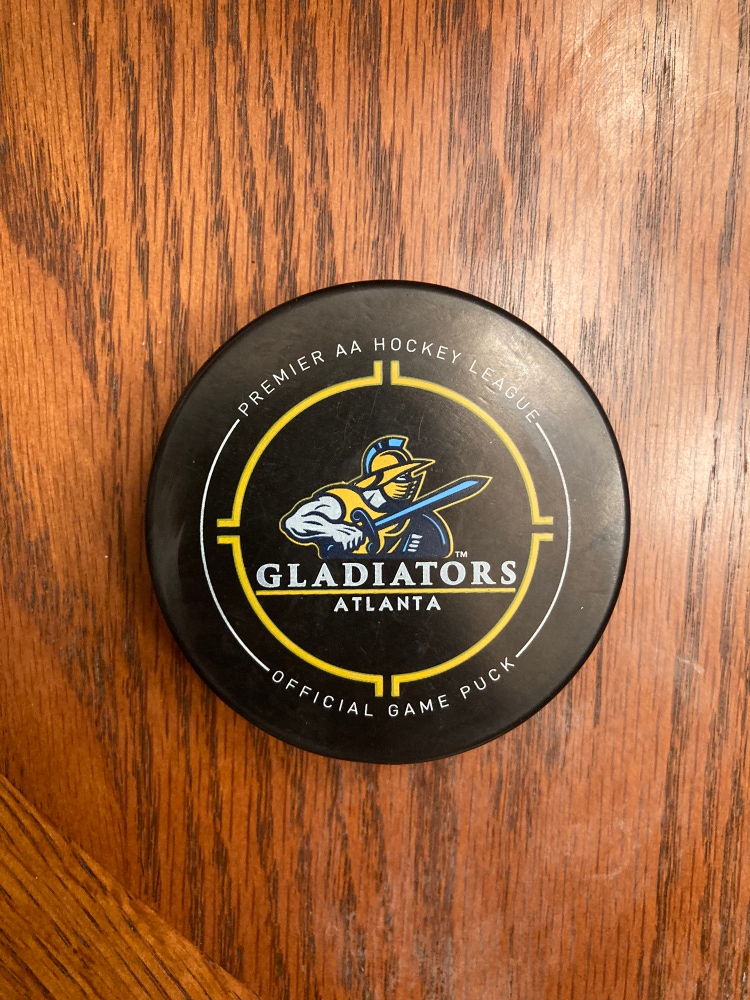2019-20 Atlanta Gladiators ECHL Official Game Puck
