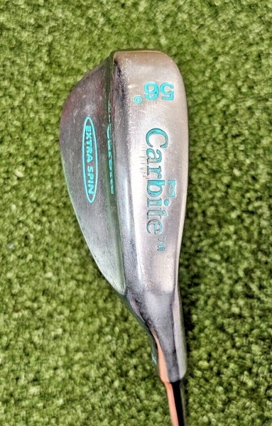 Lady Carbite Extra Spin Sand Wedge  / RH / Ladies Steel ~34" / NEW GRIP / jd4983