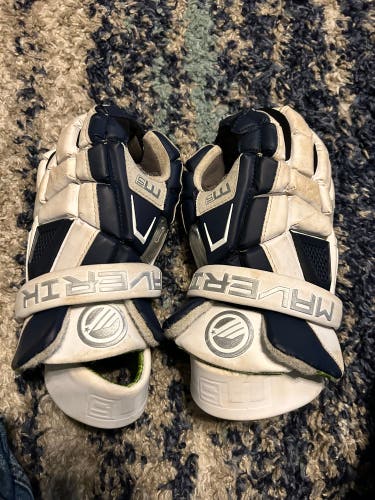Used Player's Maverik 13" M5 Lacrosse Gloves
