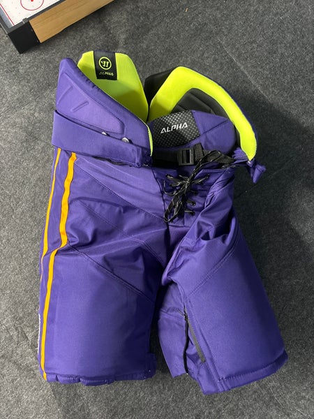 Used Medium Warrior Pro Stock Alpha lx 20 Hockey Pants