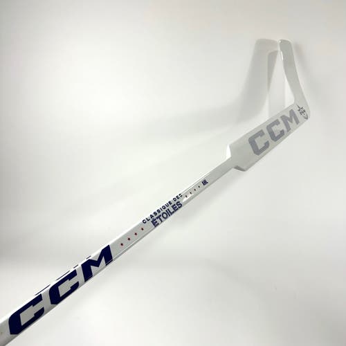 2 pack Brand New CCM Regular 26" AHL Blue and White All Star Goalie Stick #CCM352