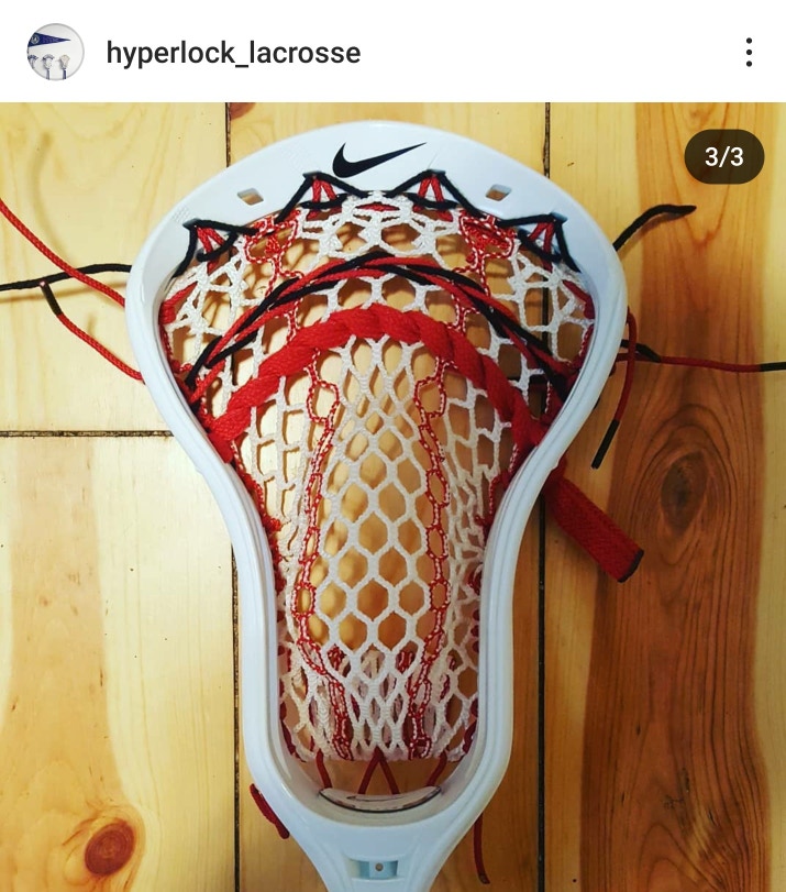Custom string jobs from 2Kstrings/Hyperlock lacrosse + mesh and strings!