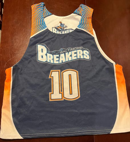 Baltimore Breakers Lacrosse Club Vintage reversible white/blue jersey