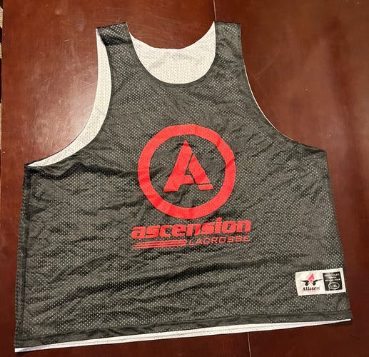 Ascension Lacrosse reversible black/white jersey