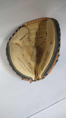 Used All-star Left Handed Young Pro Series 31 1 2" Catcher's Gloves