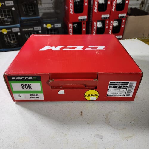 New CCM RibCor 90K Hockey Skates Regular Width Senior Size 8