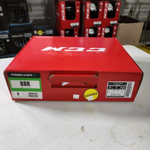 New CCM RibCor 88K Hockey Skates Regular Width Senior Size 8.5