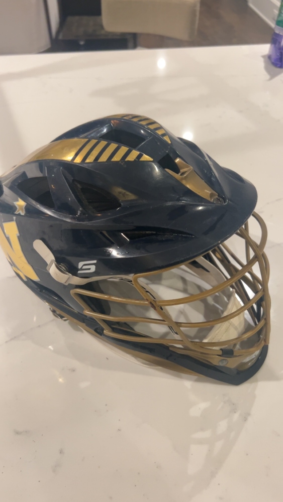 Navy Lacrosse Team Issued Cascade S Lacrosse Helmet