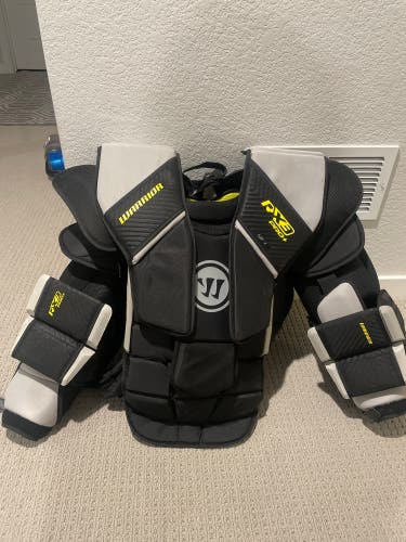Used Large Warrior  RX3E+ Goalie Chest Protector